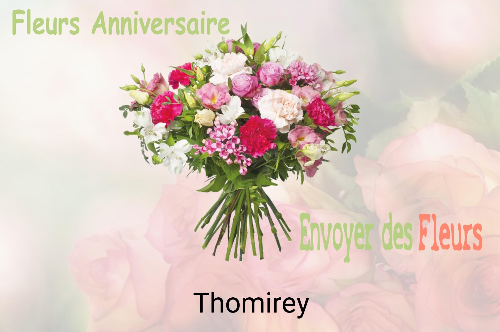 Bouquet de fleurs d’anniversaire livré à Thomirey
